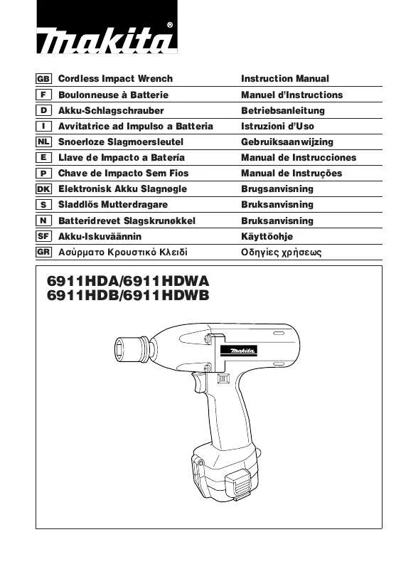 Mode d'emploi MAKITA 6911HDWA