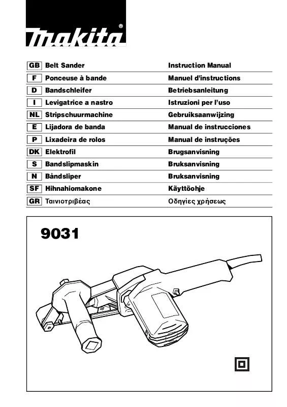 Mode d'emploi MAKITA 9031