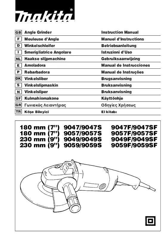 Mode d'emploi MAKITA 9049SF