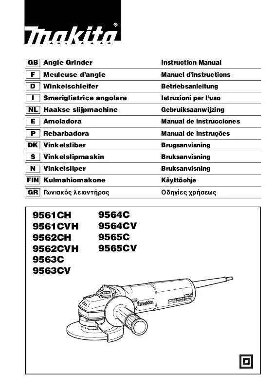 Mode d'emploi MAKITA 9561CH