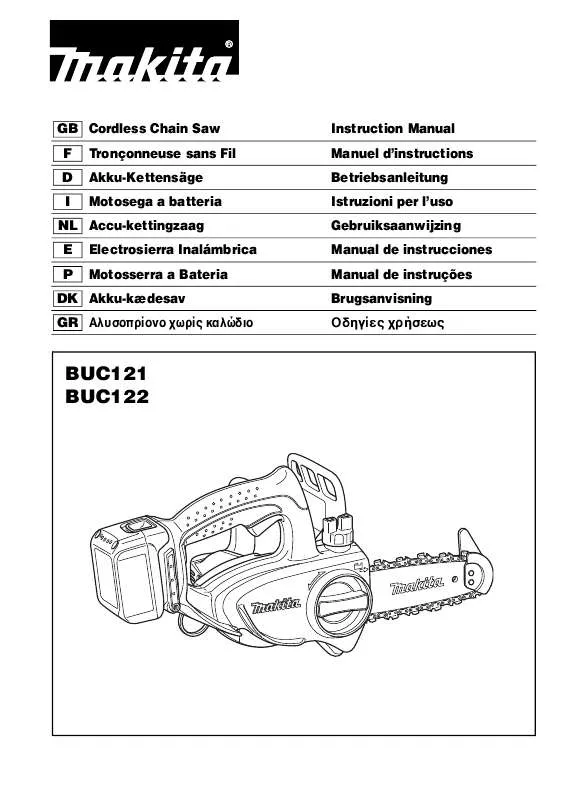 Mode d'emploi MAKITA BUC122