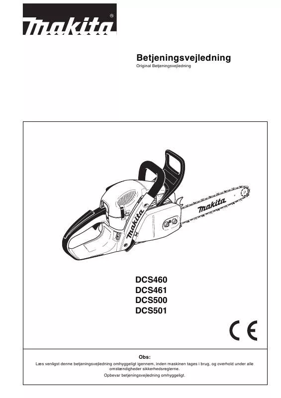 Mode d'emploi MAKITA DCS460