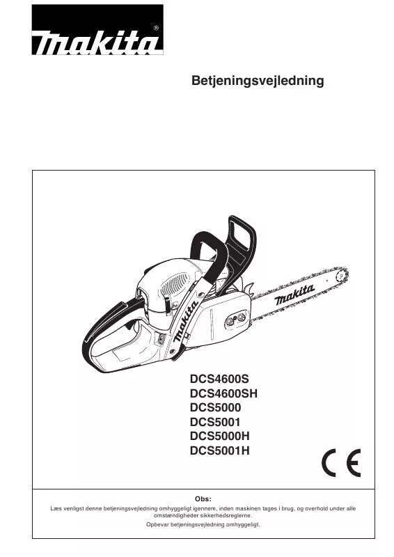 Mode d'emploi MAKITA DCS4600S