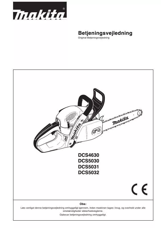 Mode d'emploi MAKITA DCS4630