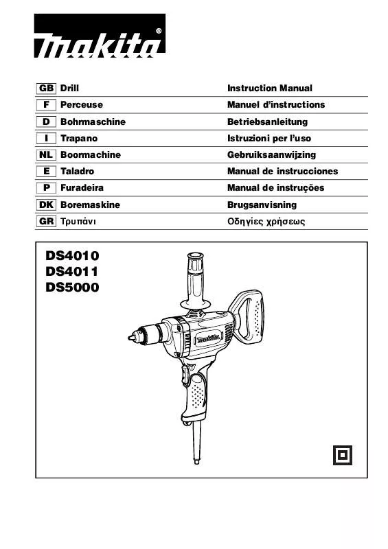 Mode d'emploi MAKITA DS4010