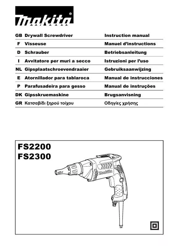 Mode d'emploi MAKITA FS2200