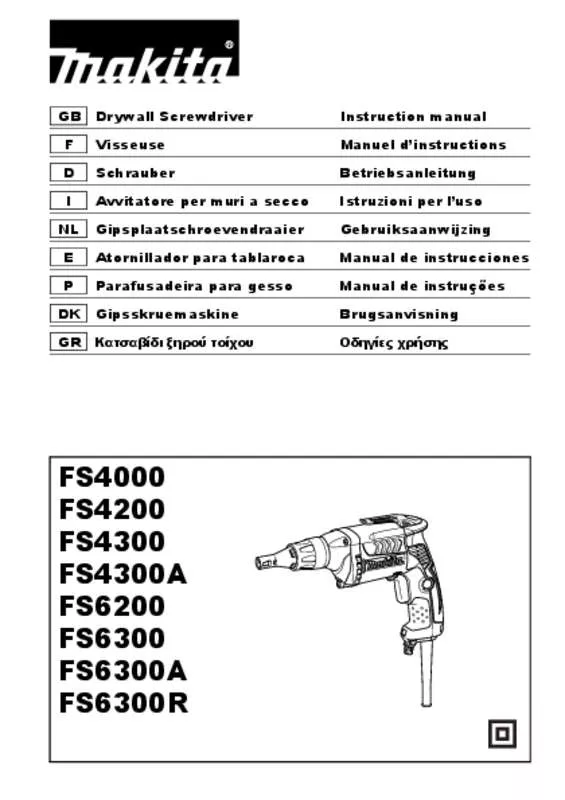 Mode d'emploi MAKITA FS6200