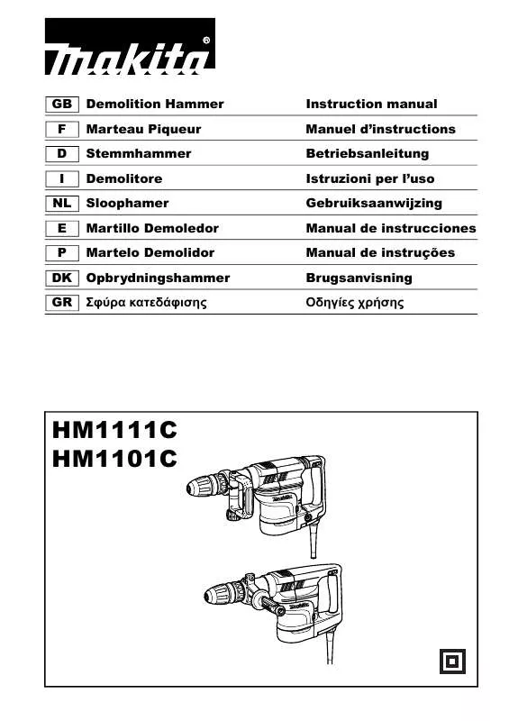 Mode d'emploi MAKITA HM1101C