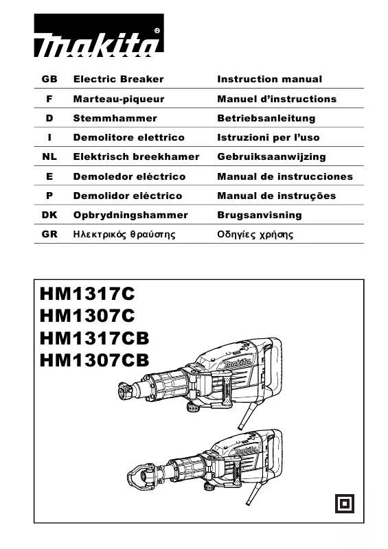 Mode d'emploi MAKITA HM1307C