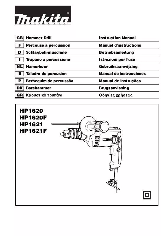 Mode d'emploi MAKITA HP1620F