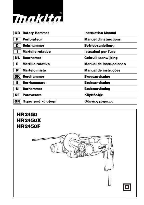 Mode d'emploi MAKITA HR2450F