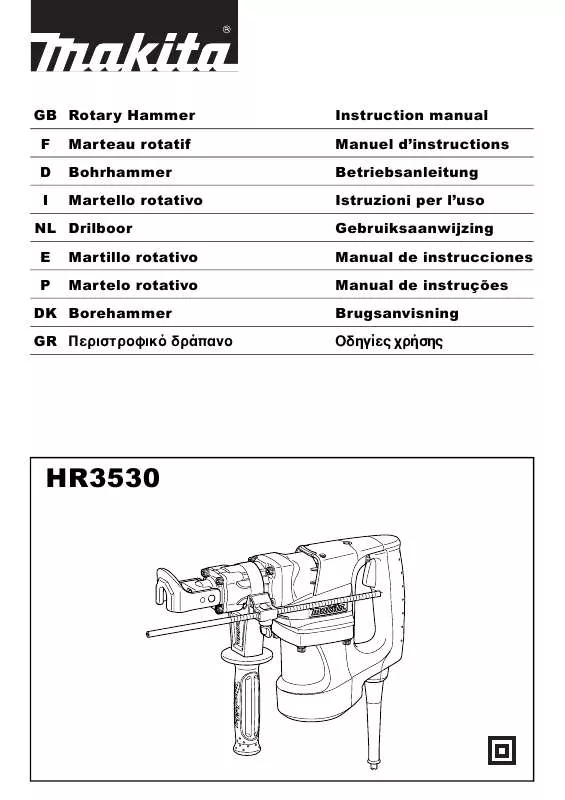 Mode d'emploi MAKITA HR3530