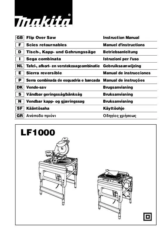 Mode d'emploi MAKITA LF1000