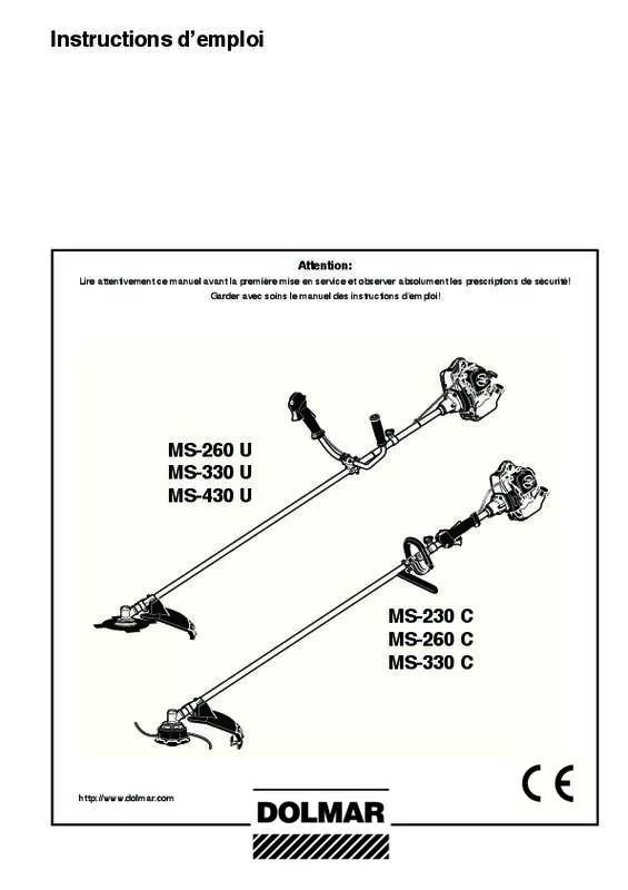 Mode d'emploi MAKITA MS260C