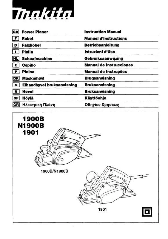 Mode d'emploi MAKITA N1900B