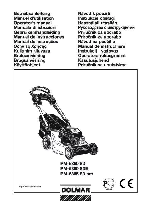 Mode d'emploi MAKITA PM5360S3PRO