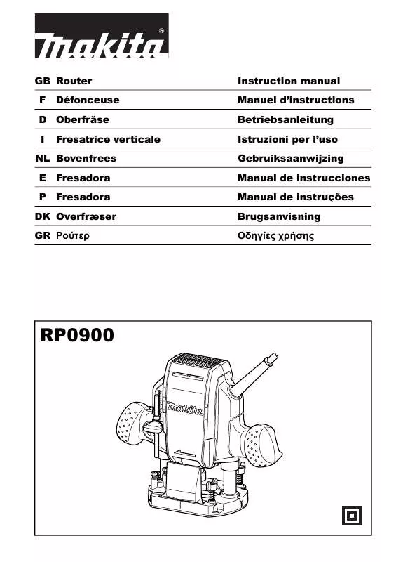 Mode d'emploi MAKITA RP0900