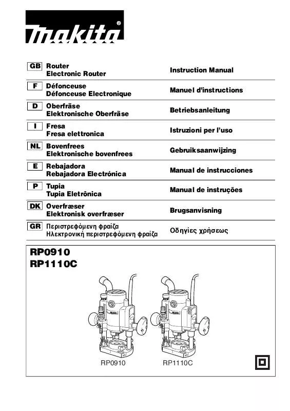 Mode d'emploi MAKITA RP1110C