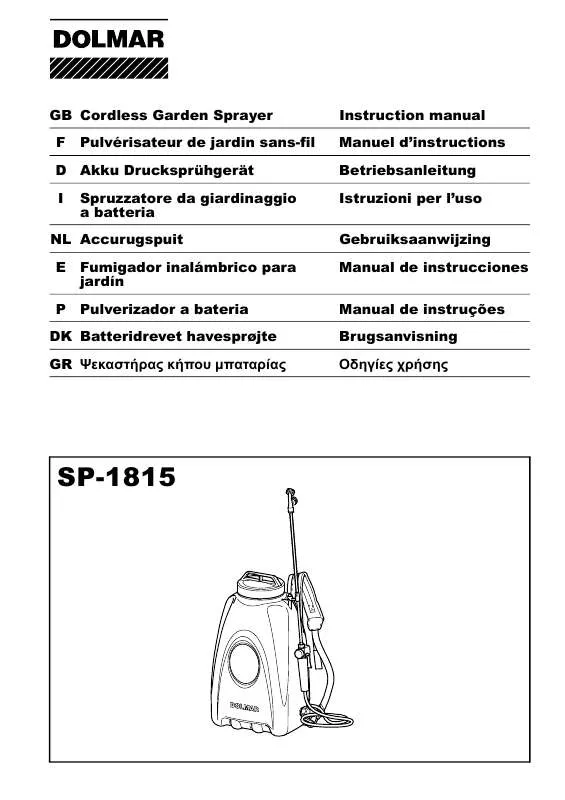 Mode d'emploi MAKITA SP1815