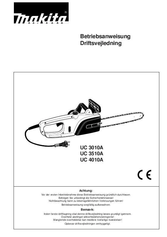 Mode d'emploi MAKITA UC3010A