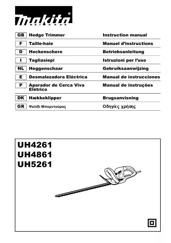 Mode d'emploi MAKITA UH4261