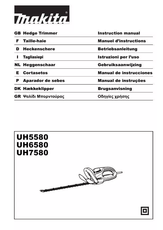 Mode d'emploi MAKITA UH7580