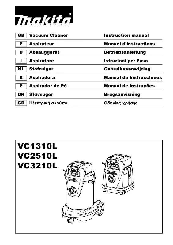 Mode d'emploi MAKITA VC3210L