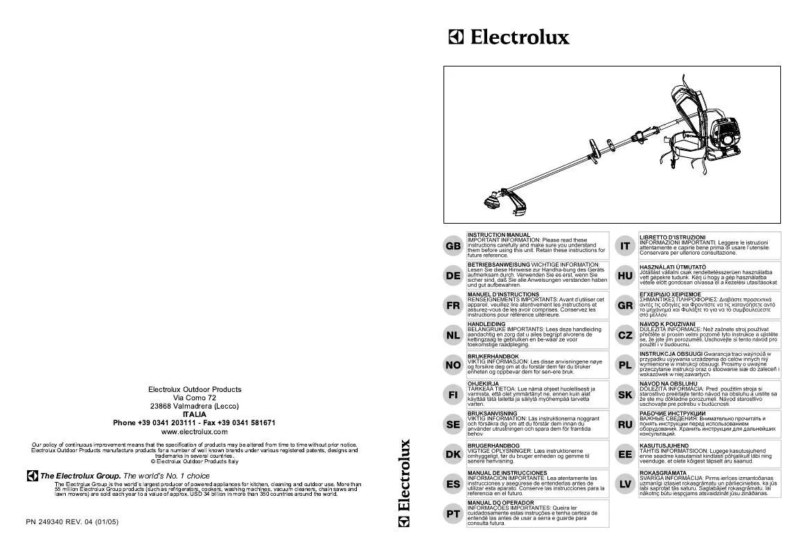 Mode d'emploi MCCULLOCH ELITE 4230X BP