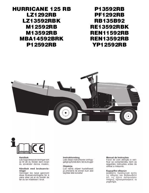 Mode d'emploi MCCULLOCH LZ1292RB