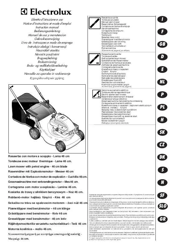 Mode d'emploi MCCULLOCH M4546SDX