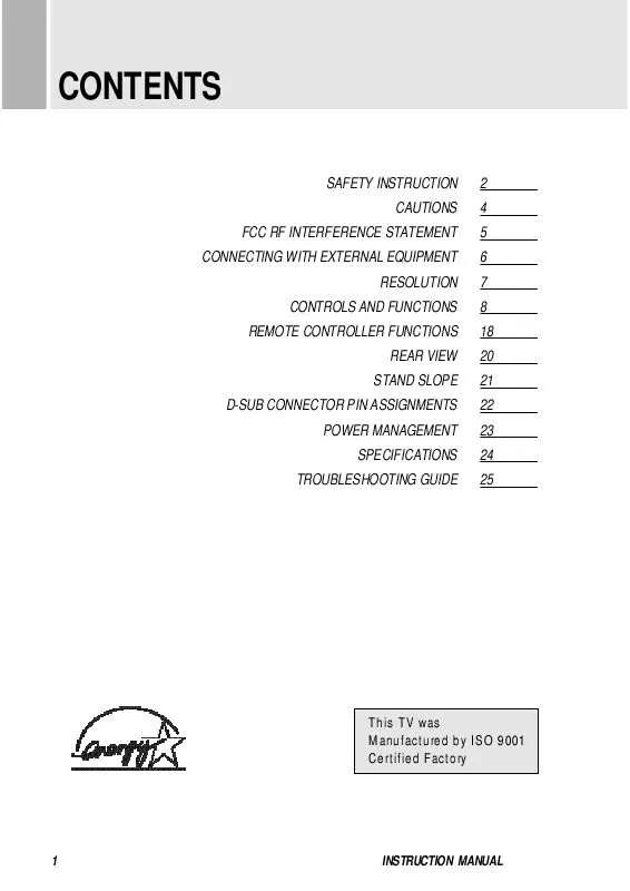 Mode d'emploi MEDION LCD TV MD 42217