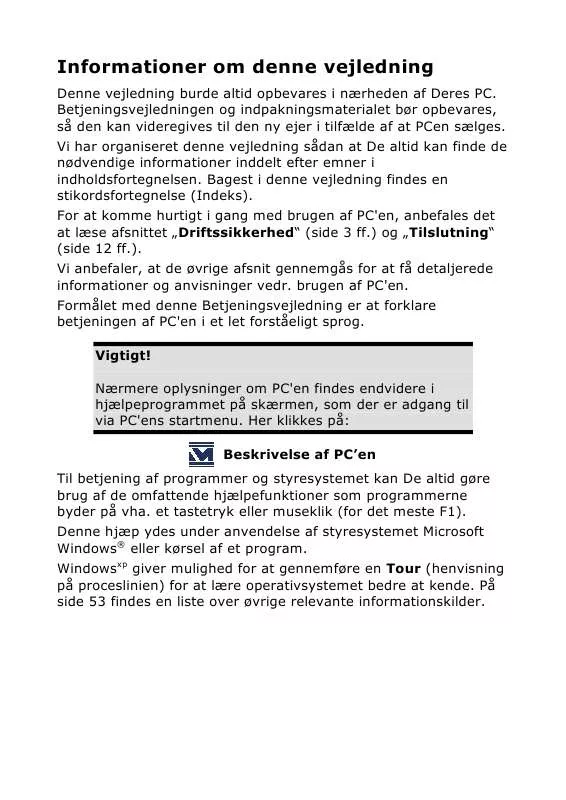 Mode d'emploi MEDION PC TITANIUM MD 8809