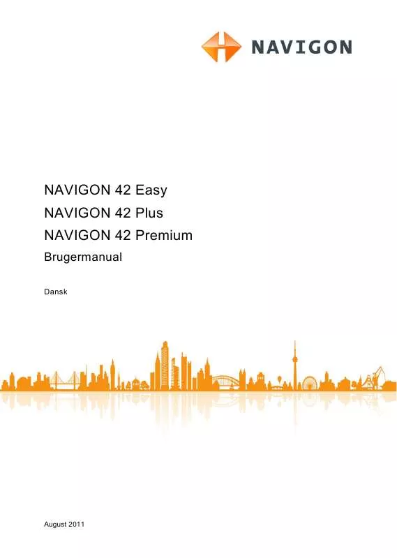 Mode d'emploi NAVIGON 42 EASY