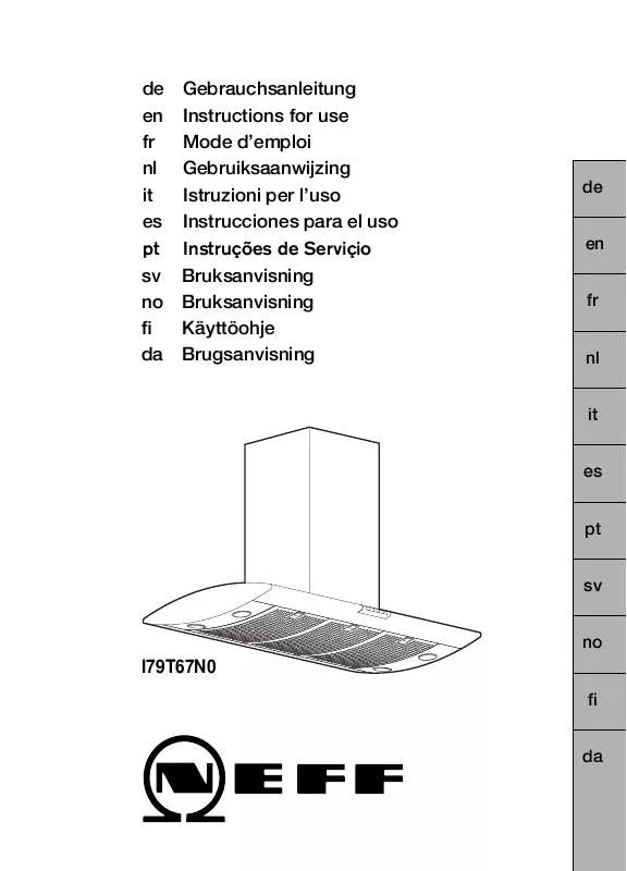 Mode d'emploi NEFF I79T67N0