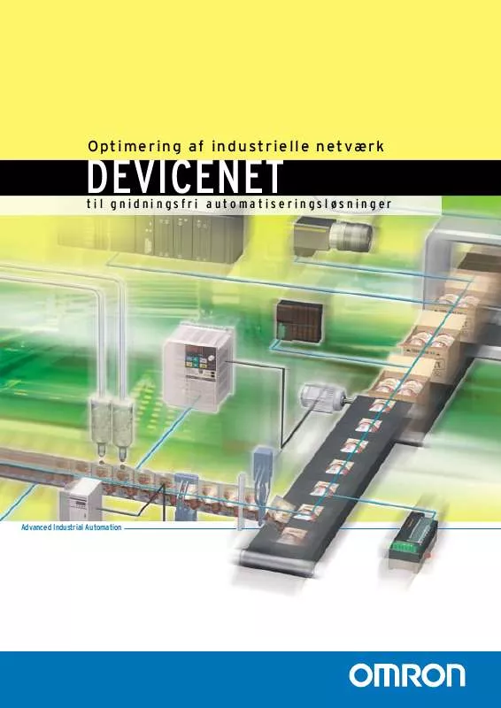 Mode d'emploi OMRON DEVICENET