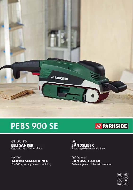 Mode d'emploi PARKSIDE PEBS 900 SE