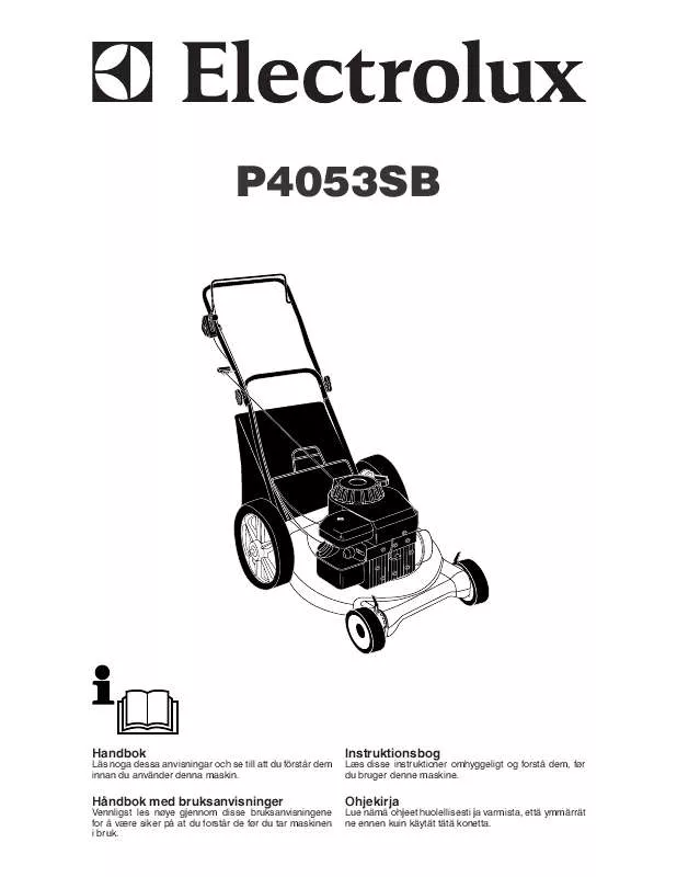 Mode d'emploi PARTNER P4053SB