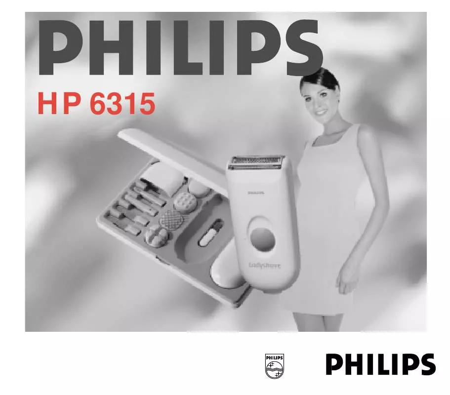 Mode d'emploi PHILIPS HP6315