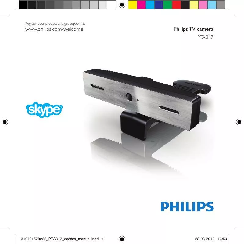 Mode d'emploi PHILIPS PTA317