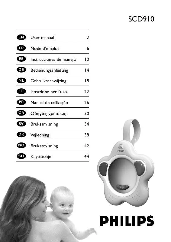 Mode d'emploi PHILIPS SCD-910