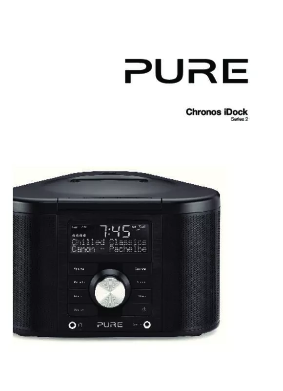 Mode d'emploi PURE CHRONOS IDOCK SERIES II