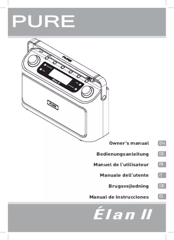 Mode d'emploi PURE ELAN II