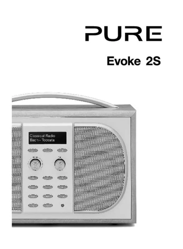 Mode d'emploi PURE EVOKE 2-S