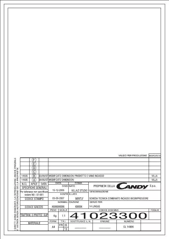 Mode d'emploi ROSIERES RBC 3181 A