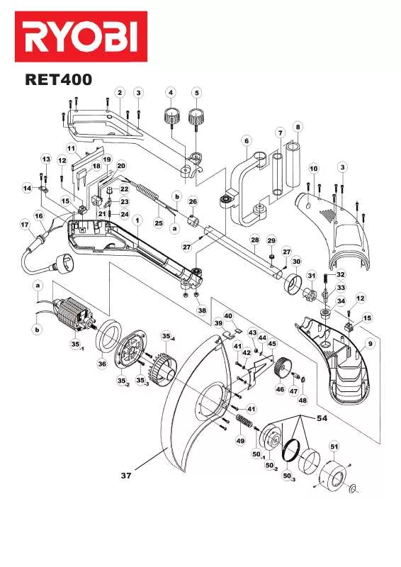 Mode d'emploi RYOBI RET400