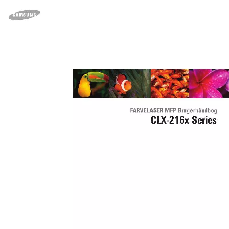 Mode d'emploi SAMSUNG CLX-2160N