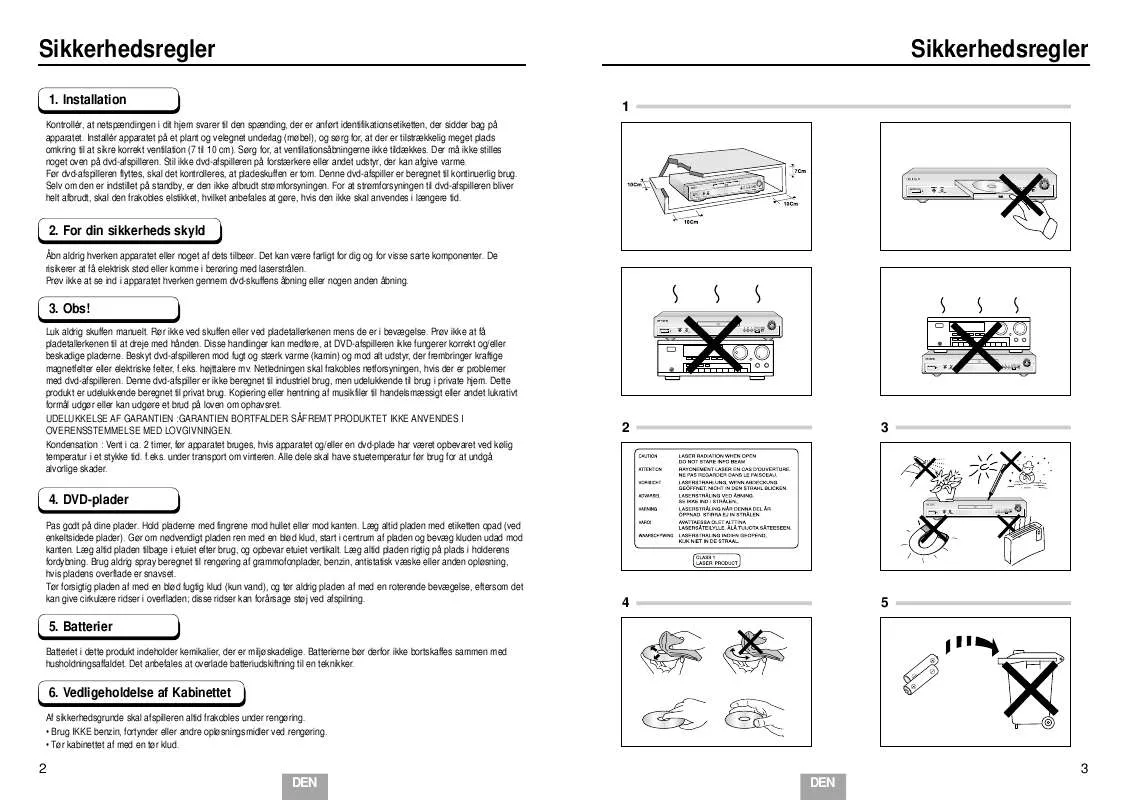 Mode d'emploi SAMSUNG DVD-E234