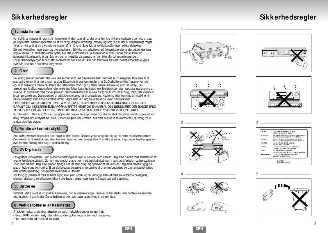 Mode d'emploi SAMSUNG DVD-S224