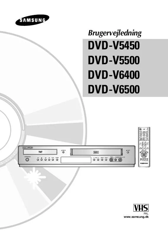 Mode d'emploi SAMSUNG DVD-V6500