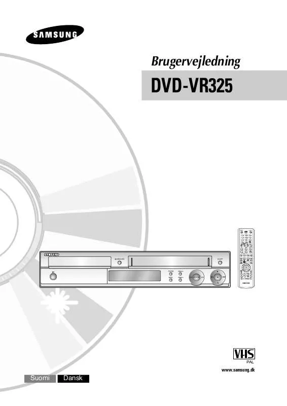 Mode d'emploi SAMSUNG DVD-VR325